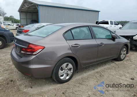 2015 Honda Civic Lx from USA, damaged, VIN 19XFB2F53FE100385